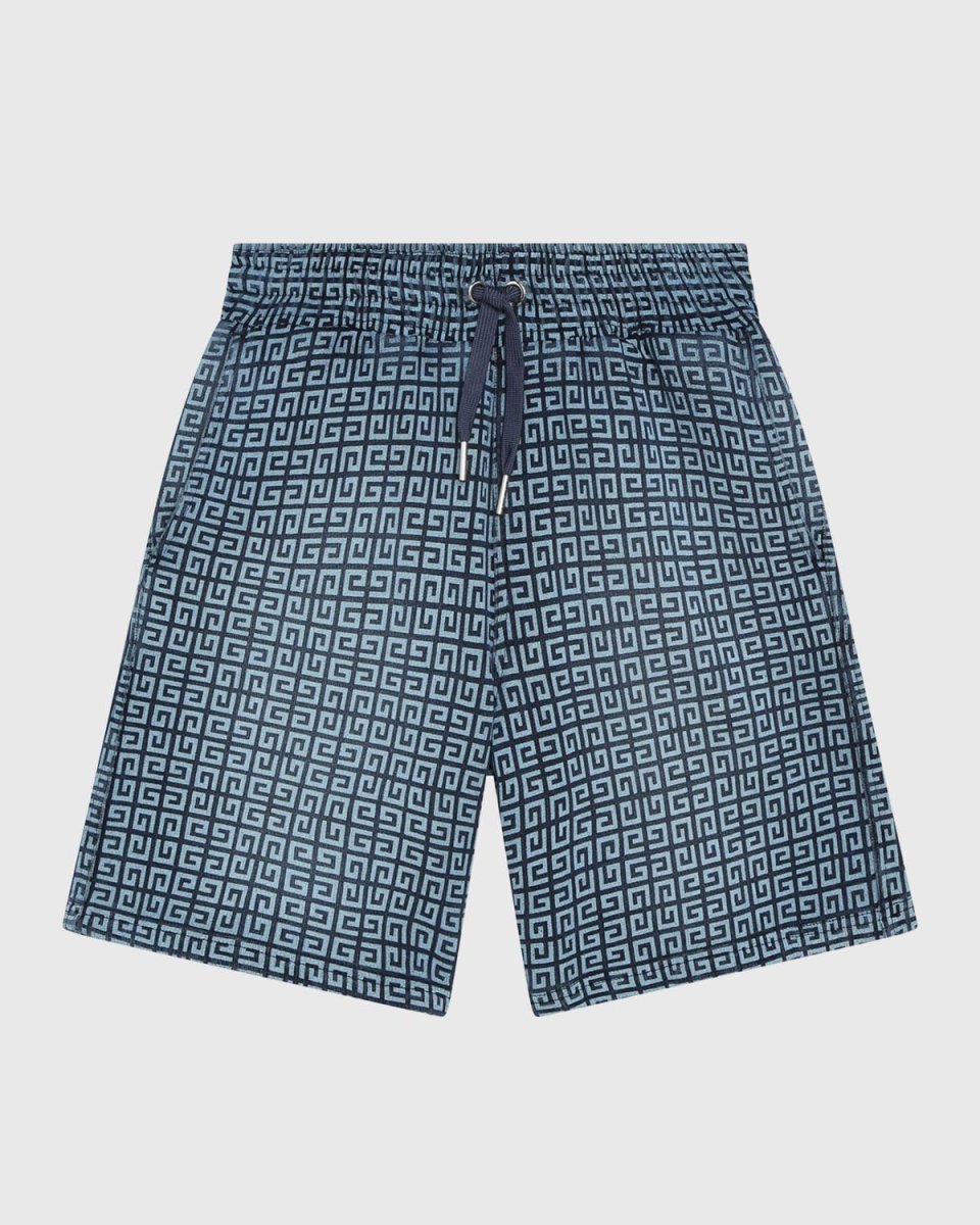Boy's 4G Bermuda Shorts, Size 8-